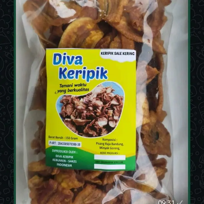 K.Sale kering manis alami (100gr)