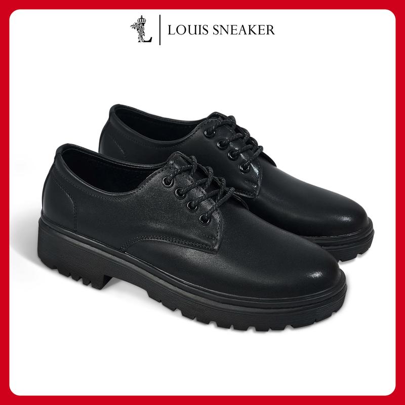 Giày Chunky Derby Nam Mẫu Mới 2026 Giày Nam Kiểu Dáng Basic Trẻ Trung Đế Bằng Shoes Cao Su