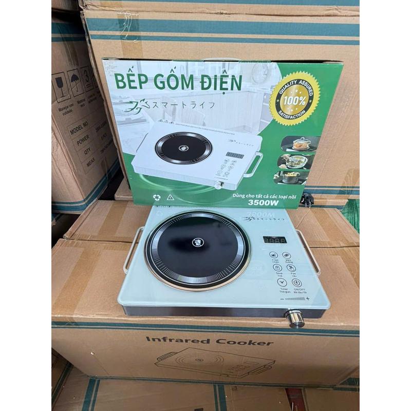 Bếp hồng ngoại đa năng công suất cao 3500W không kén nồi không bức xạ tiết kiện điện . Dễ dàng sử dụng.