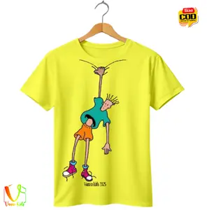 Kaos Distro  3-16 Tahun Motif Terbaru Bahan Katun 24s Lembut fashion baju