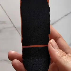 1PC/5PCS Black Fingerboard Deck Uncut Tape Stiker Black Foam Grip Tape Stickers for Wooden Finger Skateboard