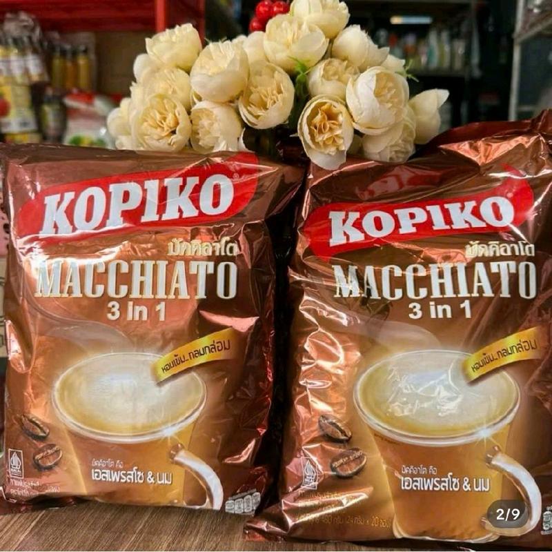COMBO HỜI mua 2 túi cà phê sữa đá kopiko 20g x 20 gói x 2