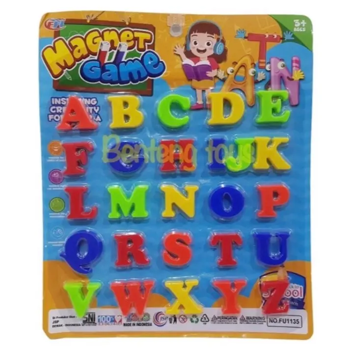 ￼Mainan ABC Magnet Alphabet 0