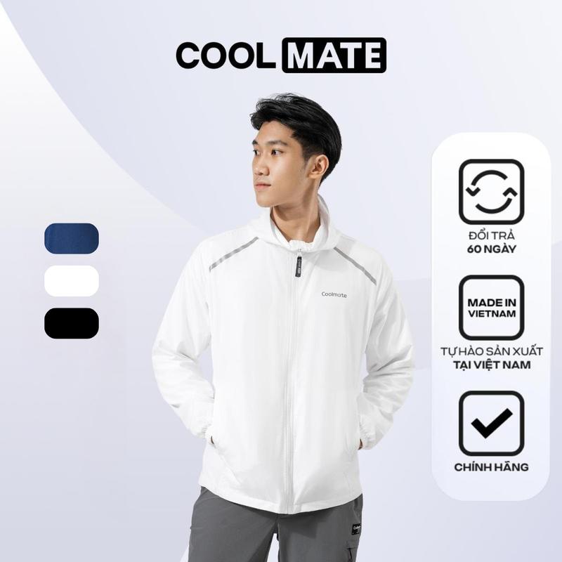 Chống UV Áo khoác gió nam có mũ Daily Wear -chống nắng trượt nước cản gió nhẹ - Coolmate