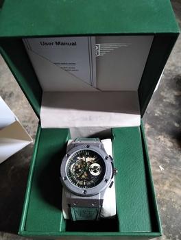 Product Review of PAD HENER LEXICON Jam Tangan Unisex Analog Original Water Resistant Tali Kulit Keren Luxury Chronograph Quartz Calendar Jam Tangan Cowok Sport COD + Kotak Eksklusif from ℹ**m S**a 0