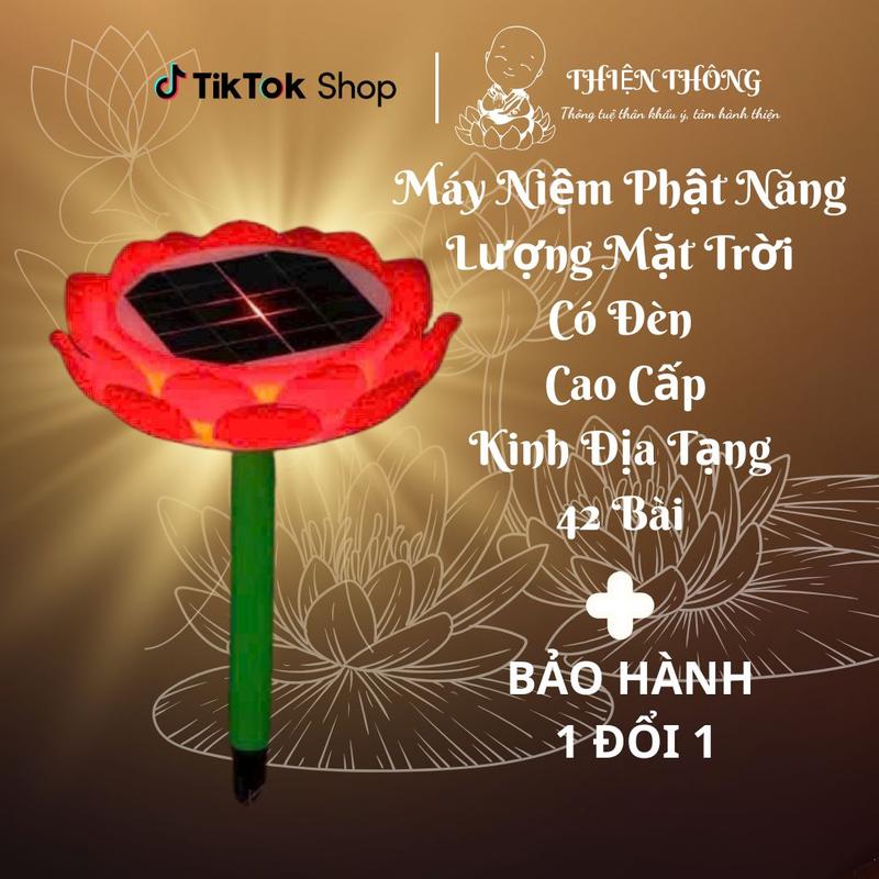 niệm, Địa Tạng, Đài niệm, niệm năng lượng mặt trời có đèn, phật kinh nghe máy 0
