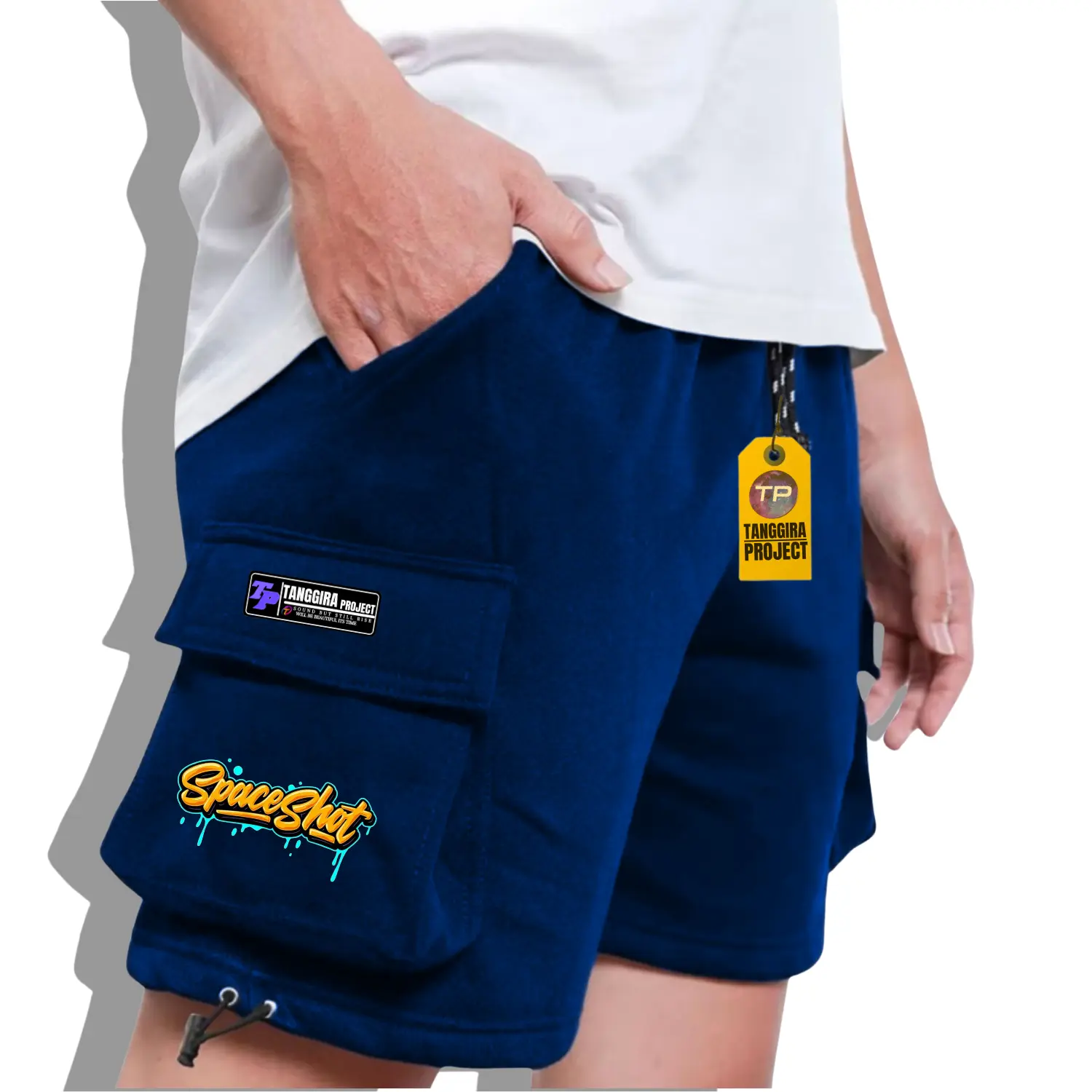 Celana Pria Cargo Pendek Model Kantong Samping Tali Serut Logo Tanggira Project Celana Cowok Cewek Original Aesthetic Banyak Warna Tali Serut Bisa Di Atur Celana Terlaris Style Korean Terbaru Masa Kini