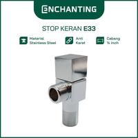 Gambar ENCHANTING Stop Kran Toilet WC Keran Jet Shower Bidet Stainless Steel Bergaransi E33 dari Enchanting Official Shop Kota Bekasi 1 Tokopedia