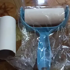 JiuMu indonesia Lint Roll Sticky Roller Alat Pembersih Pakaian Lint roller Baju Lint roll sticky Notes transparan Pembersih Debu dan Bulu Halus