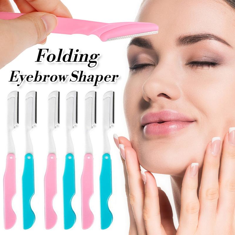 Dụng cụ tỉa lông mày gấp gọn tiện dụng | Dao cắt lông chống trầy xước | Dụng cụ…