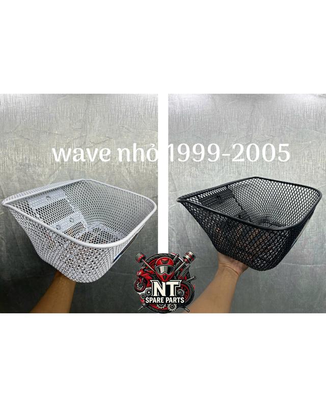  Rổ Gắn Xe Máy Wave Nhỏ Wave ZX Rổ Dày Cứng Cáp 