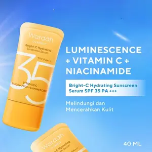 WARDAH UV Shield Bright-C Hydrating Sunscreen Serum SPF 35 PA+++