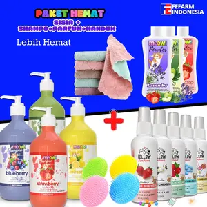 PAKET MANDI KUCING ANJING WANGI DAN TAHAN LAMA FEFARM