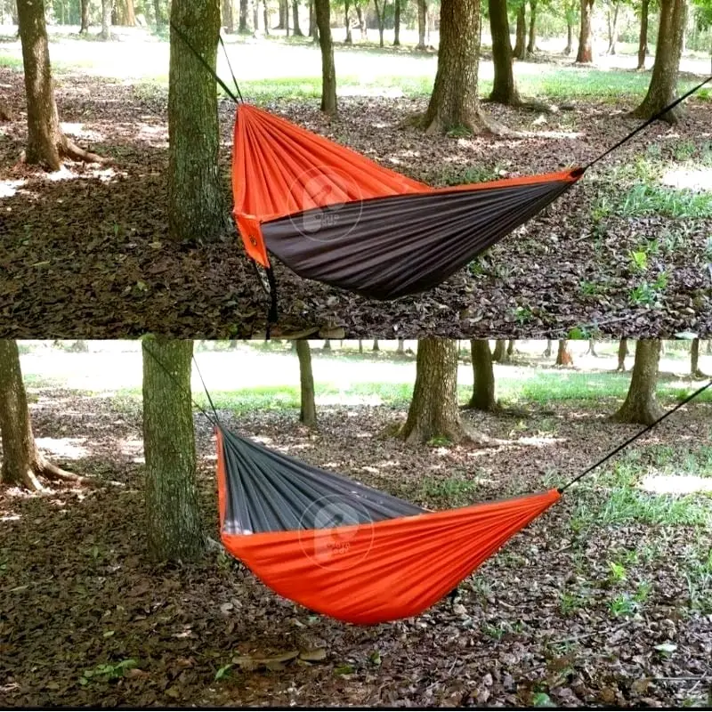 Hammock Doubel Layer Ayunan Pria Wanita ayunan Kuat 5
