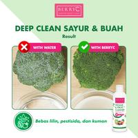 Gambar BerryC Veggie & Fruit Cleaner Pencuci Buah & Sayuran 300ML - 100ML dari Natural Family Care Kota Administrasi Jakarta Utara 4 Tokopedia