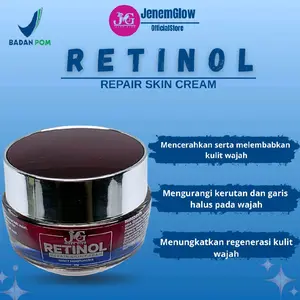 RETINOL REPAIR SKIN CREAM JENEMGLOW uk.10gram