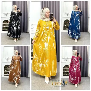 Gamis Ameera Wanita Terbaru 2026 | Bahan Rayon Premium Super Adem & Nyaman
