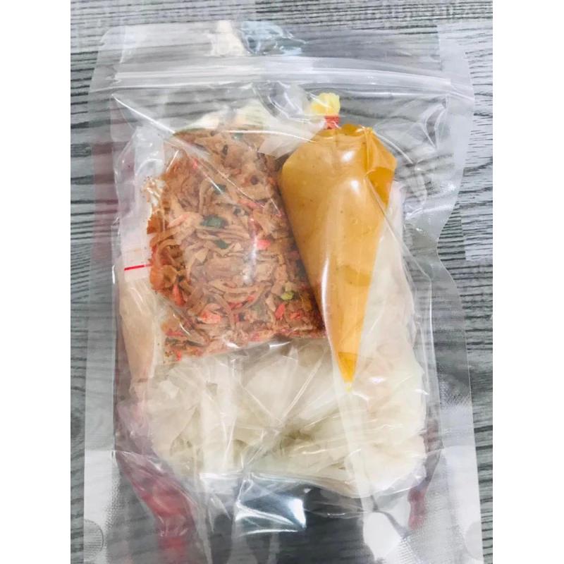 Bánh tráng rìa phơi sương bơ béo sốt muối béo