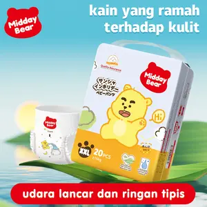 Midday Bear Popok Bayi Perekat dan Celana Pants Xtra Kering & Comfort Fit | Holiday Pull-Ups All Size NB/S-XXL | Promo Murah 1 Pack