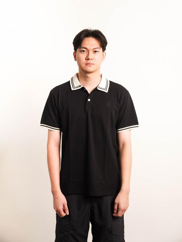 Lormand Polo Basic - Black - 100% Cotton - Polo Shirt 0