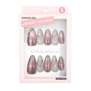 【iromikke公式】ネイルチップ　ネイルブックコラボデザイン　ワンホンネイル　大人シンプル　フェミニン