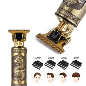 Alat Cukur Rambut Kumis Jenggot Profesional Hair Clipper Vintage Mesin Cukur Elektrik Kuat Baterai Cas Lama Aksesori Lengkap Kualitas Terbaik