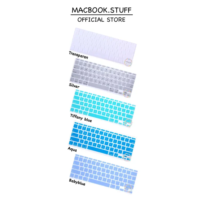 Keyboard Protector Compatible for Macbook Pro Air M1 M2 M3 M4 Basic Colour 1