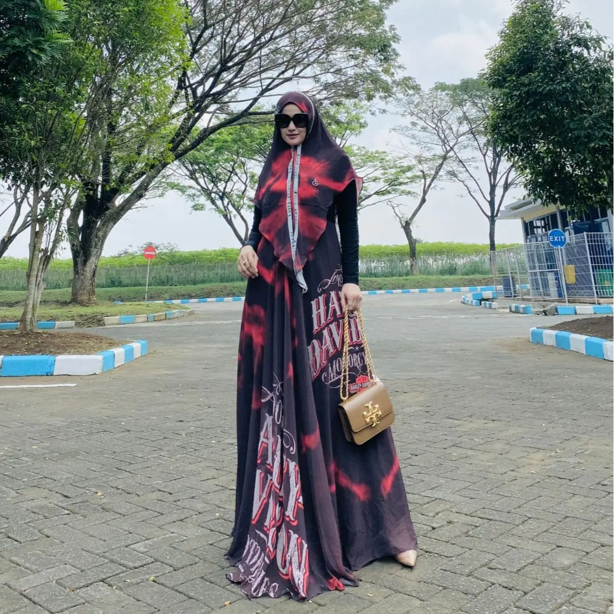 Nayra Series Harley Red by Laila Ghani Syar'i
