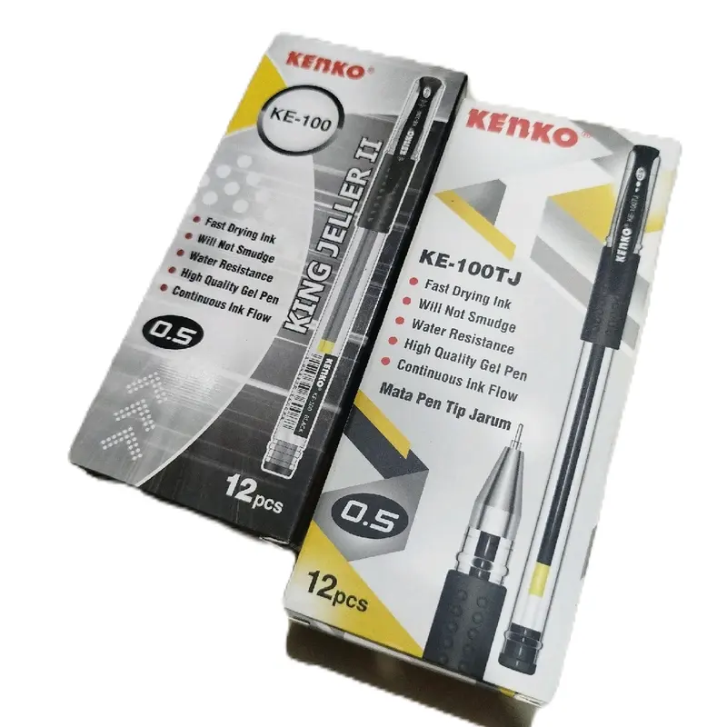 Pulpen Kenko KE-100 KE-100TJ Gel Pen - Stationery Alat Tulis 0