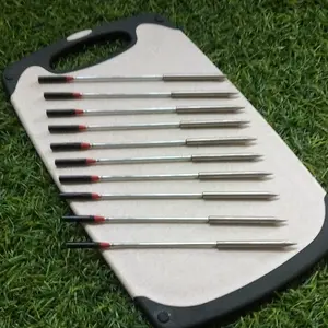 tusuk sate 12, 14cm bahan logam 4.5 kuat awet 10biji