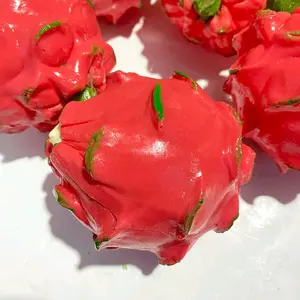 Replika buah naga (1pcs) / dummy buah buahan / mainan anak / dekorasi meja makan / etalase toko