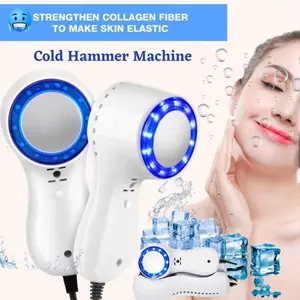 Cold Hammer Alat Kecantikan Spa Cahaya Biru Mencerahkan Dan Mengencangkan Kulit Dengan Efek Dingin Instan Dan Terapi Cahaya Biru