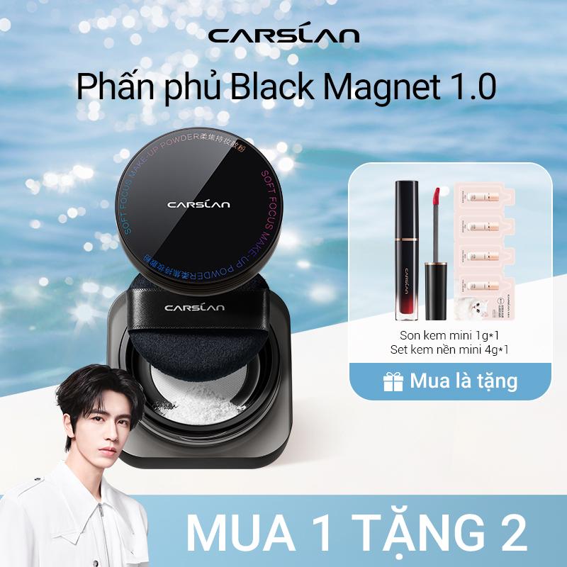 [Livestream] Phấn Phủ Dạng Lỏng Kiểm Soát Dầu Lâu Trôi Từ Tính Màu Đen Carslan 8g +[Free gifts] +Kem nền dạng lỏng size 4g *1 (Màu ngẫu nhiên)+Son kem mini*1