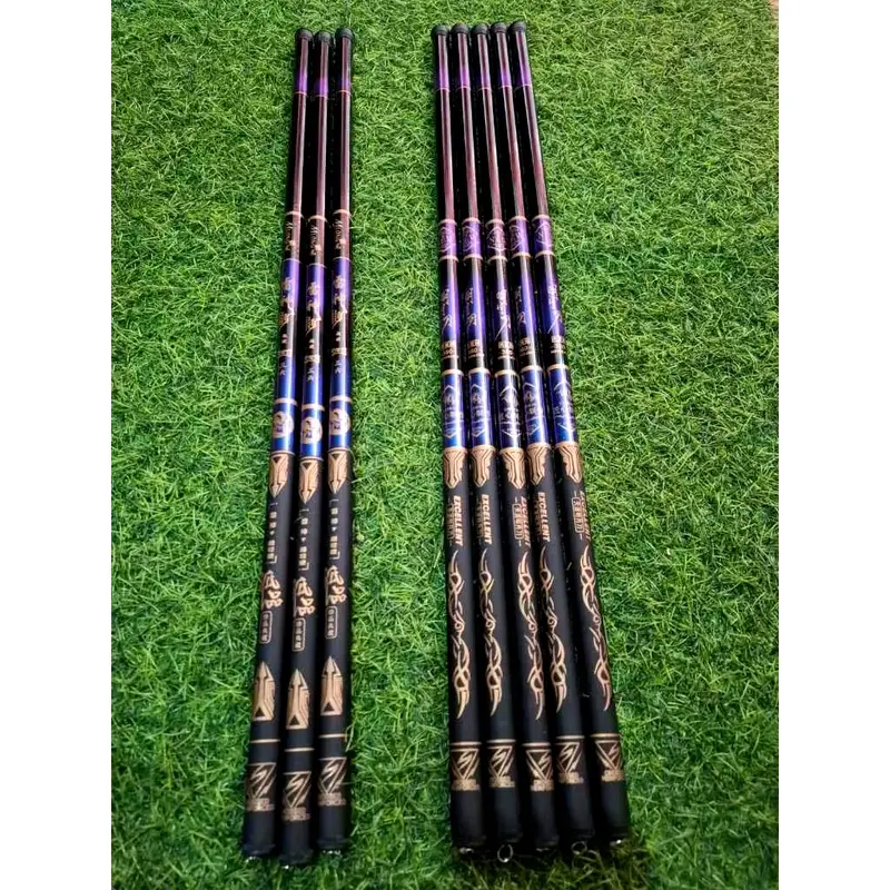 Joran Tegek Excellent / Mlong Carbon 360 Ringan Lentur Kuat Impor 0
