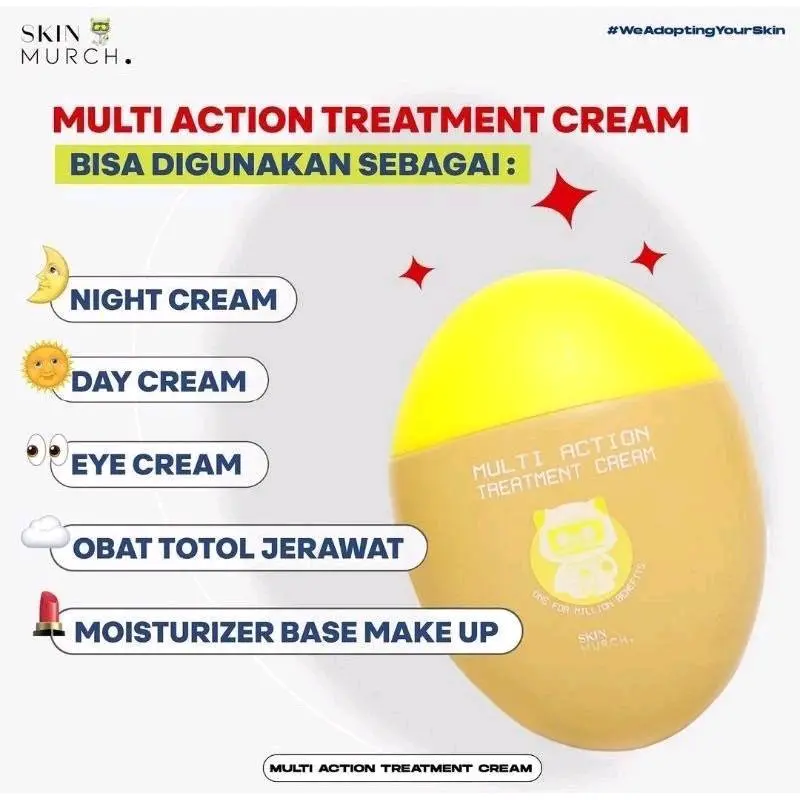 Krim Perawatan Multi Action Skin Murch 1ml untuk Wajah