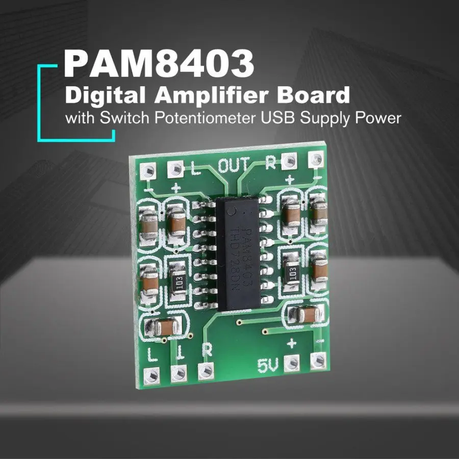 Kit Modul Mini 5V Digital Amplifier Class D Amplifier Mini