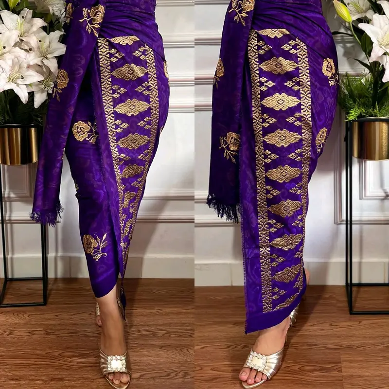 Kamen Lembaran + Endek + Tenun + Tumpal Songket + Selendang Kain Seragam 4
