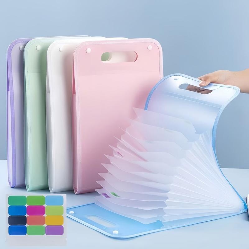 13 Layer A4 Handheld Vertical Folder Organ Bag Large Capacit - TikTok ...