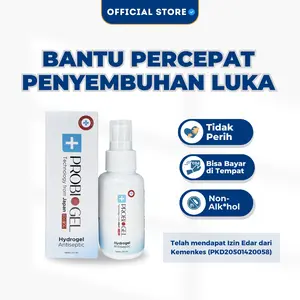 Probiogel Hydrogel Antiseptik Non Alkohol - Bantu Percepat Penyembuhan Luka dan Redakan Gatal-gatal - Tidak Perih dan Aman - 70ml