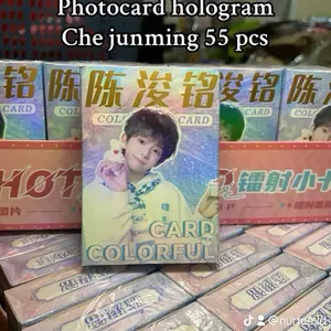 ( 55 TERBARU PC HOLO TFAMILY GEN4 ) photocard hologram tfamily update terbaru isi 55 pcs dua sisi ukuran 60 mm x 86 mm
