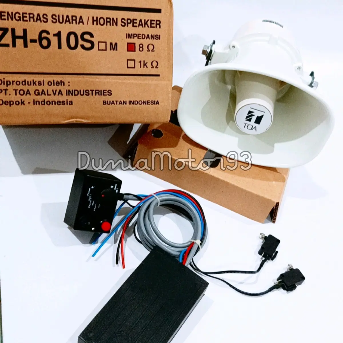 modul 12 suara dobel tone dan toa zh610s
