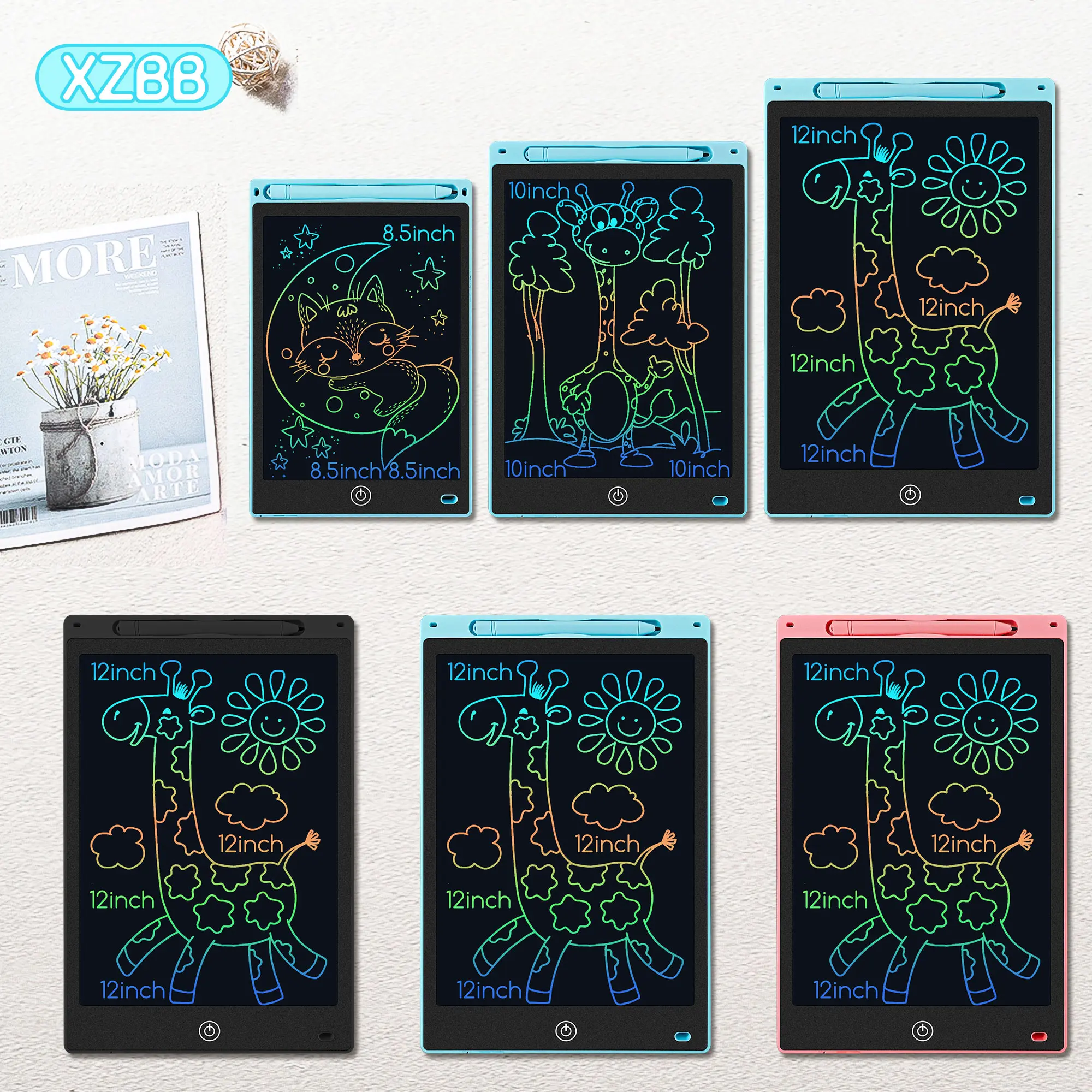 LCD Writing Tablet, Graffiti Board Children Magic Drawing Tablet, Birthday Gift for Kids Girls Boys Toddlers