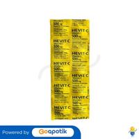 Gambar HEVIT-C 500 MG STRIP 10 TABLET dari Apotek Pradana by GoApotik Kota Tangerang 2 Tokopedia