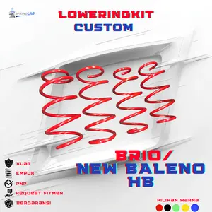 Lowering Kit Mobil / Per Ceper [PNP] Brio/New Baleno HB Depan Belakang [4 Pcs] 1 set / Per Ceper Custom
