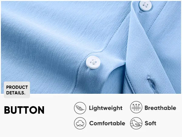 Product Introduction of JMIERR Mens Muscle Fit Dress Shirts Casual Button Down Shirt Short Sleeve Wrinkle-Free Shirts 10