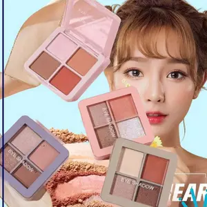 EYESHADOW 4 WARNA CITY KOMBINASI GLITER 50///86