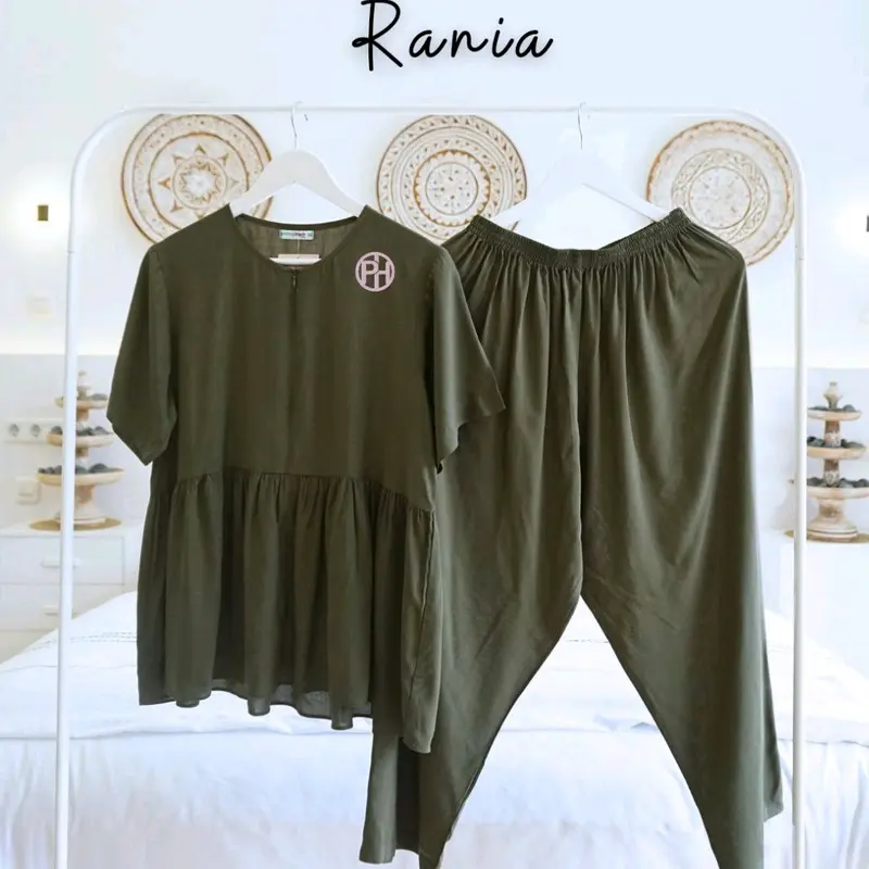 PELANGI HIJAB Mihnah Rania set baju dan celana 8