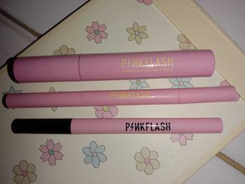 Product Review of Pinkflash Mascara + Eyeliner + Auto Eyebrow Set from n** 0
