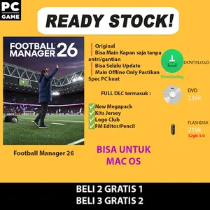 Football Manager 2026 PC ORIGINAL / FM 26 / FM 2026 PC WITH MEGAPACK