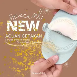 ‼️‼️NEW WHEAT STRAW CETAKAN PASTEL KARIPAP CIRENG ISI DIMSUM LARGE JUMBO HEAVY DUTY TERMURAH BEST SELLER